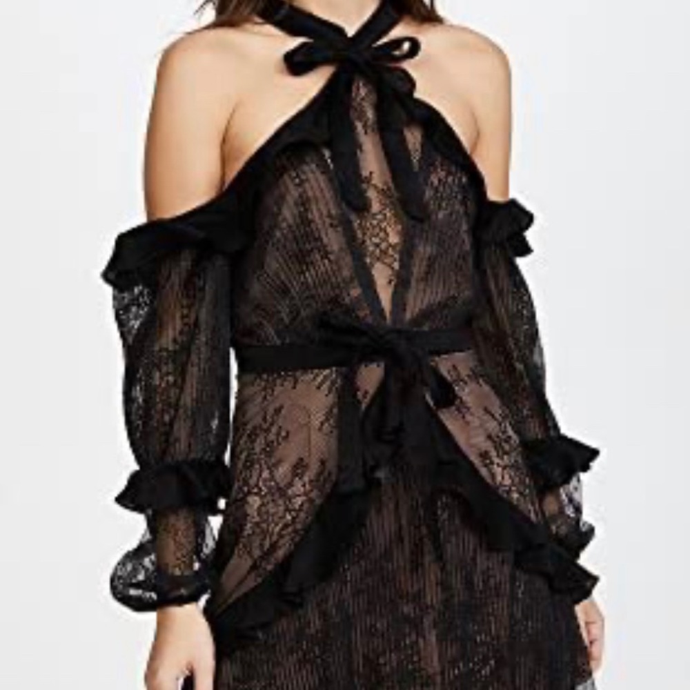 Black for love and lemon dress
